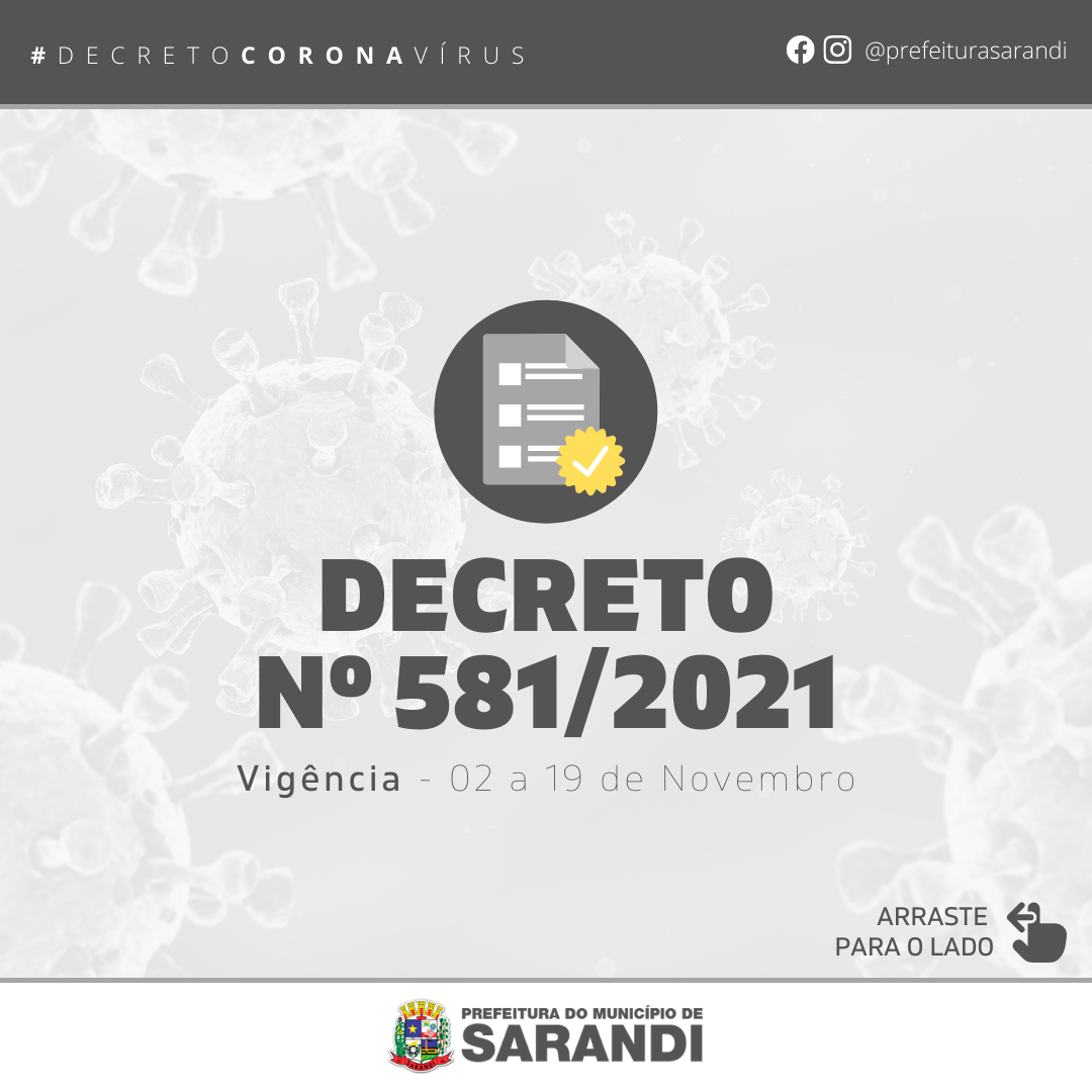 Decreto nº 581/2021